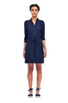 Rebecca Taylor Silk Georgette Shirt Dress