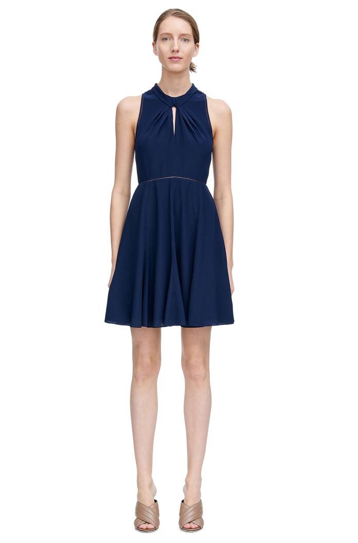 Rebecca Taylor Rebecca Taylor Twist Neck Dress 8 Navy