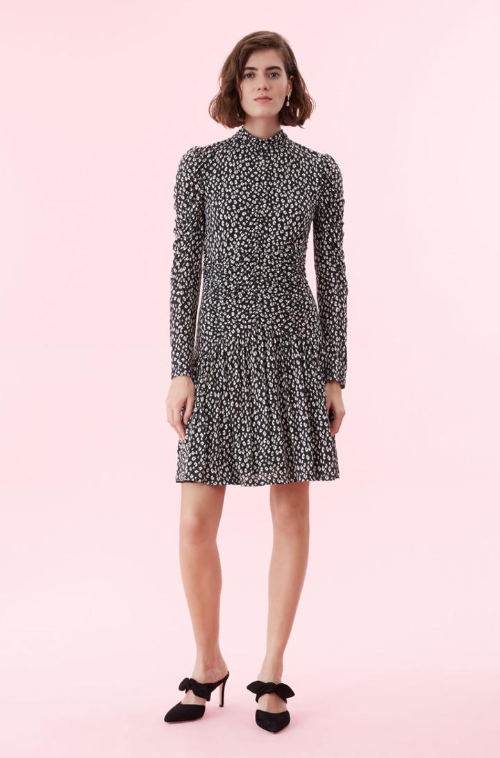 Rebecca Taylor Mini Cheetah Jersey Dress