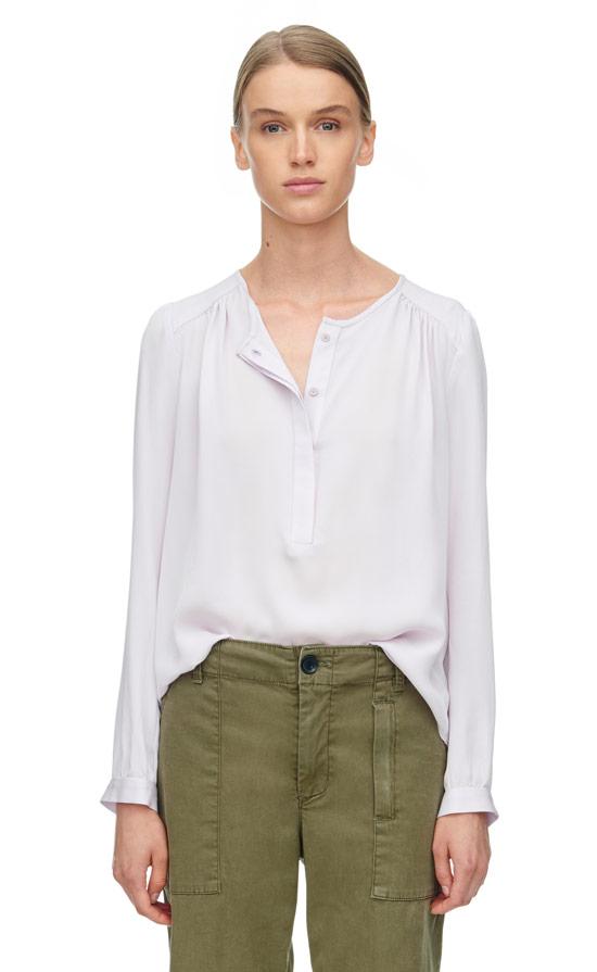 Rebecca Taylor Rebecca Taylor Long Sleeve Georgette Top
