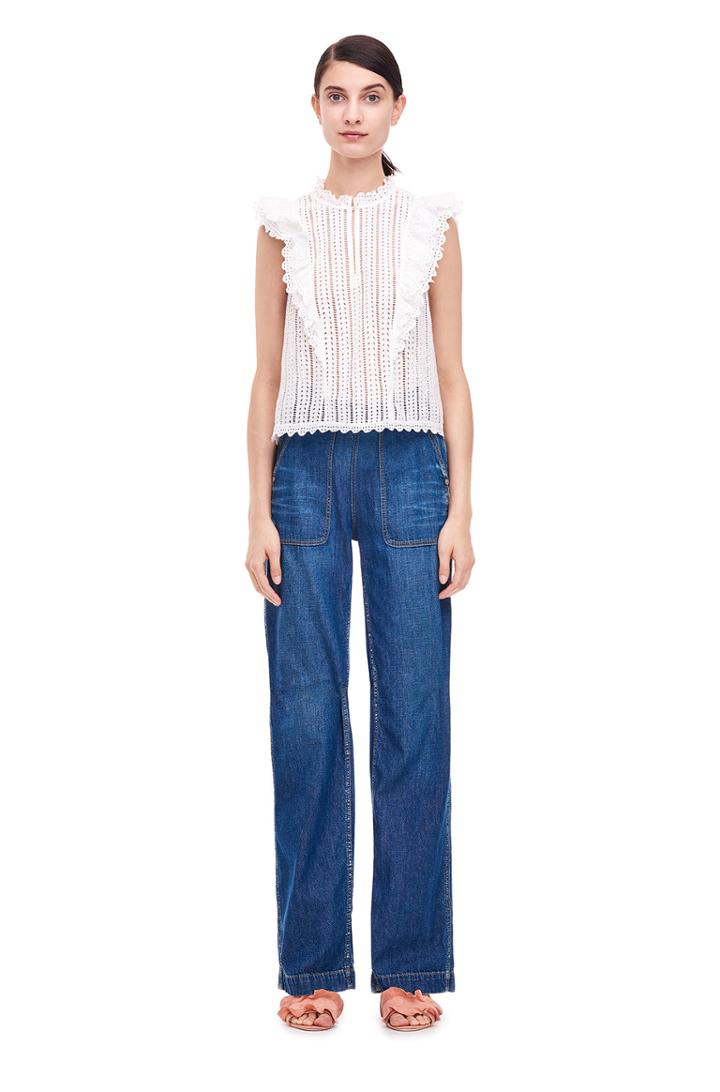 Rebecca Taylor La Vie Drapey Jean