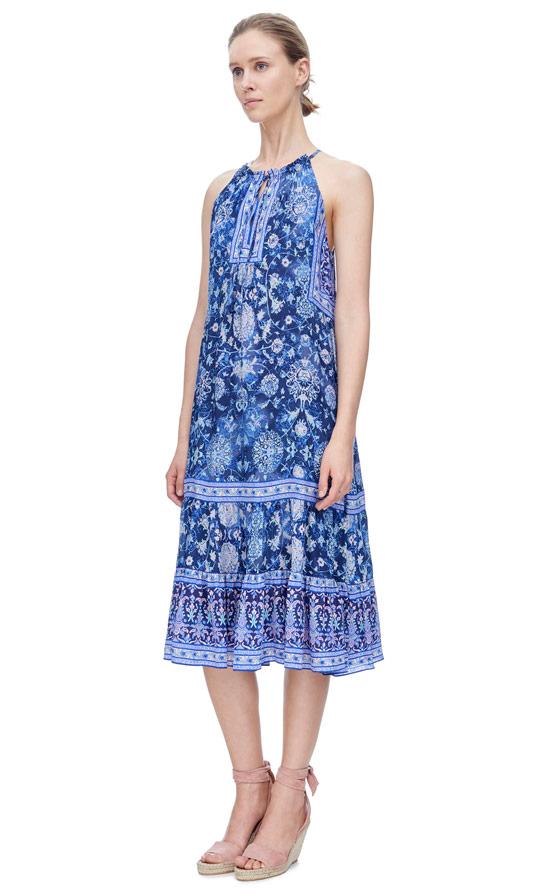 Rebecca Taylor Rebecca Taylor Sleeveless Dreamweaver Midi Dress