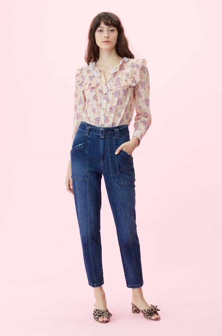 Rebecca Taylor Rebecca Taylor La Vie Adelle Floral Top