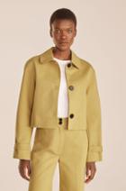 Rebecca Taylor Rebecca Taylor Cropped Trench Jacket