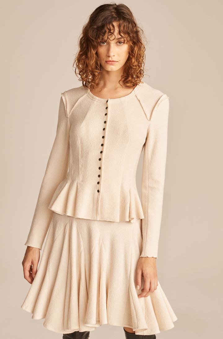 Rebecca Taylor Rebecca Taylor Peplum Wool Jacket