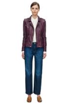 Rebecca Taylor Rebecca Taylor Washed Leather Jacket 0 Sbeet