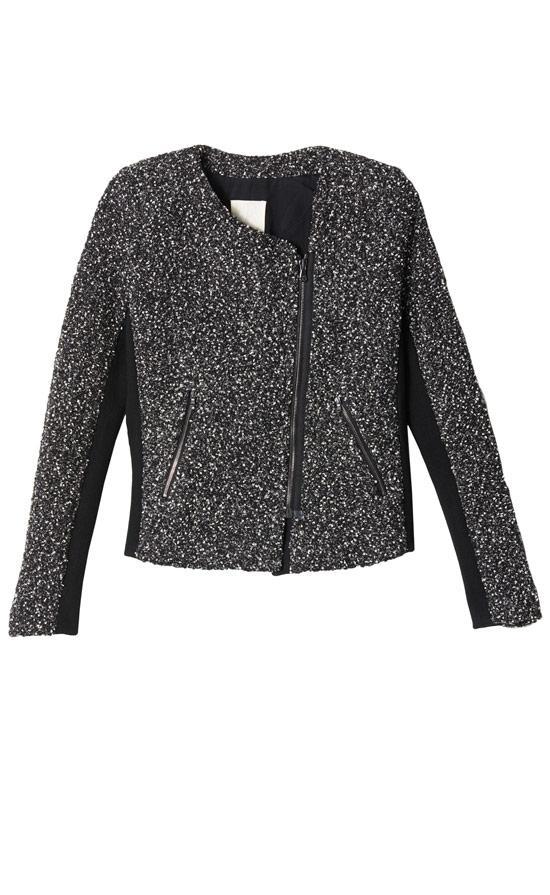 Rebecca Taylor Snowflake Tweed Jacket