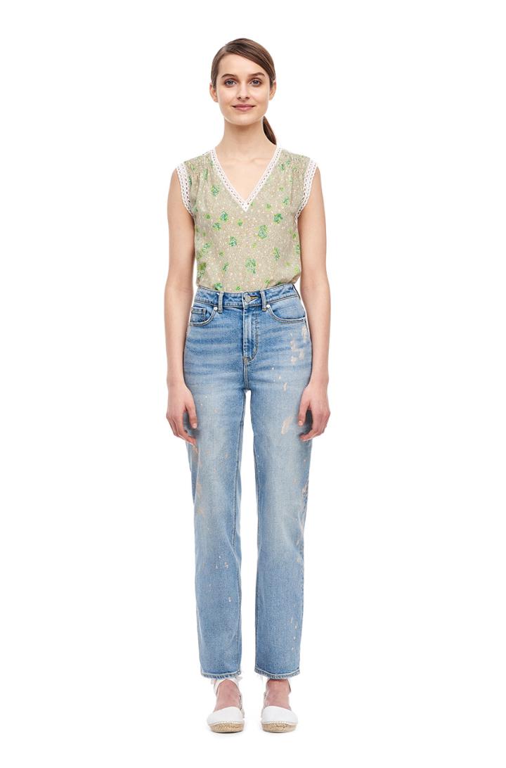 Rebecca Taylor Silk Fleur Top
