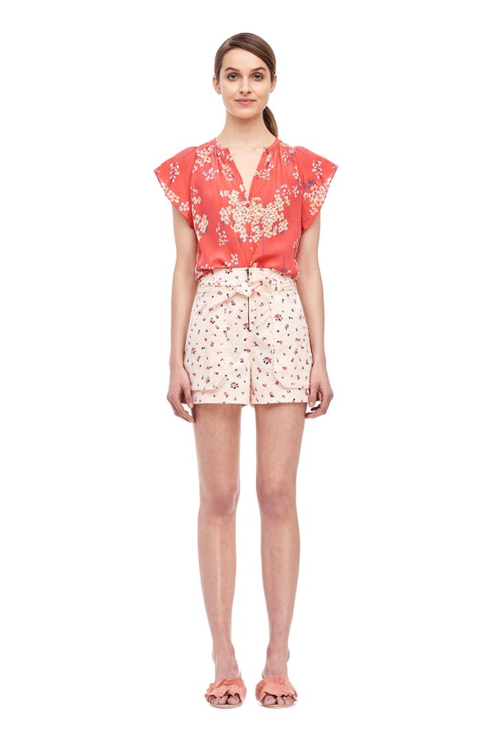 Rebecca Taylor Phlox Floral Top