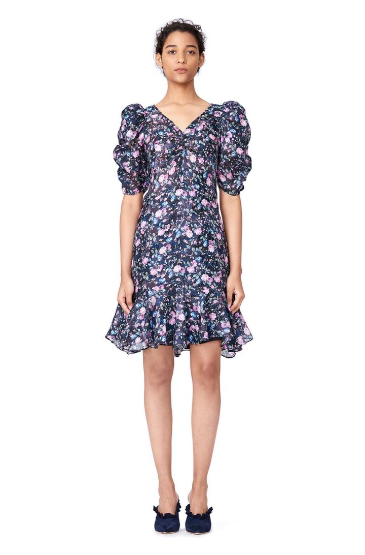 Rebecca Taylor Ruby Floral Organza Dress
