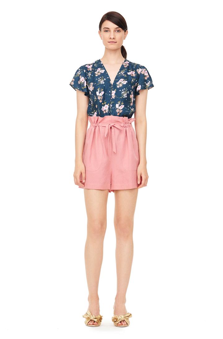 Rebecca Taylor Slub Linen Short