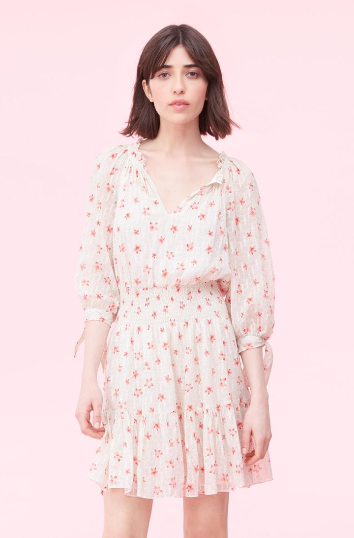 Rebecca Taylor Rebecca Taylor Maui Fleur Dot Clip Dress