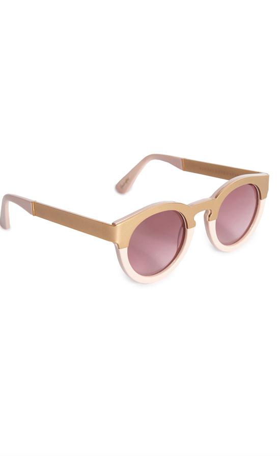 Rebecca Taylor Rebecca Taylor Sunday Somewhere Soelae Metal Round Sunglasses