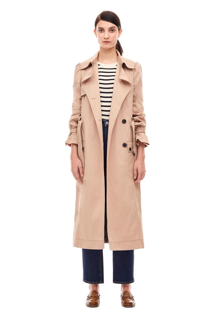 Rebecca Taylor La Vie Twill Trench Coat