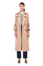 Rebecca Taylor La Vie Twill Trench Coat