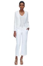 Rebecca Taylor Rebecca Taylor Refined Suit Jacket 8 Snow