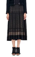 Rebecca Taylor Rebecca Taylor Diagonal Fil Coupe Skirt