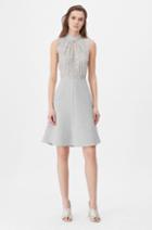 Rebecca Taylor Rebecca Taylor Tailored Aime Jacquard & Clean Suiting Dress