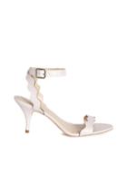 Rebecca Taylor Rebecca Taylor Loefller Randall Reina Embossed Snake Sandal 8 Thistle