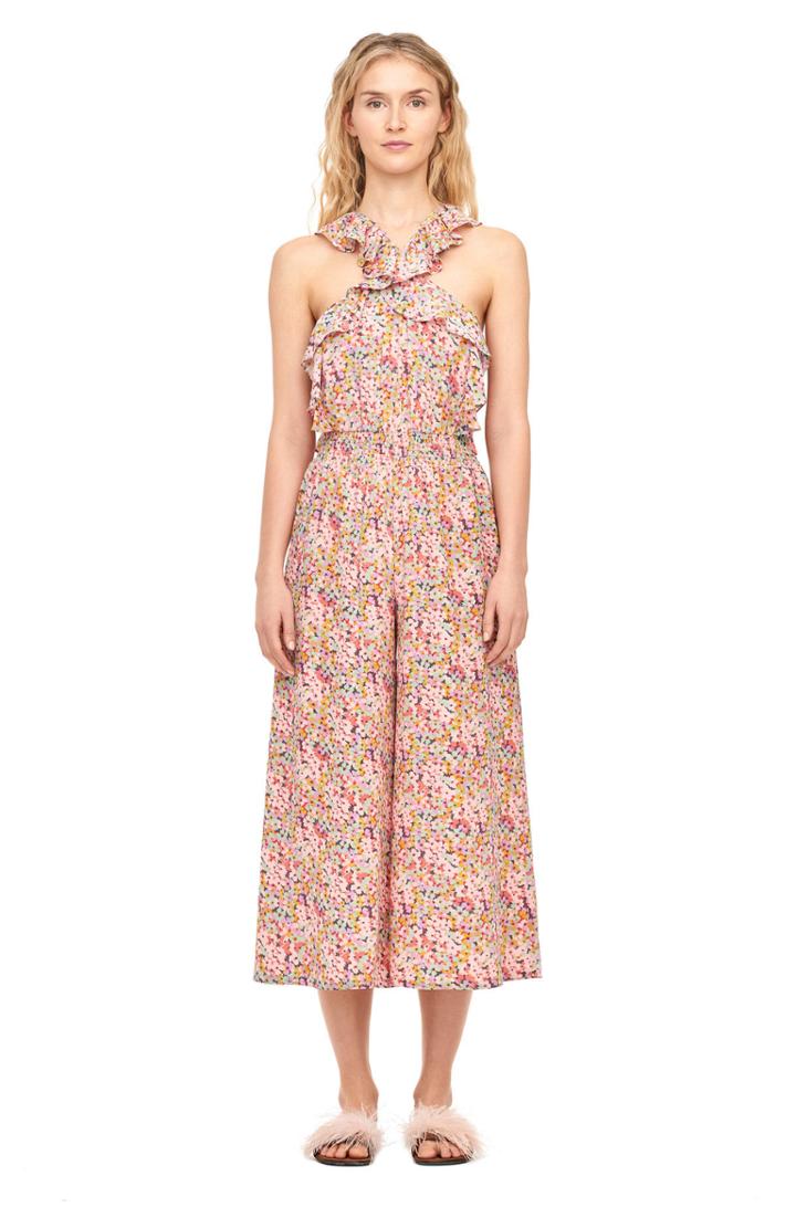 Rebecca Taylor Margo Floral Silk Jumpsuit