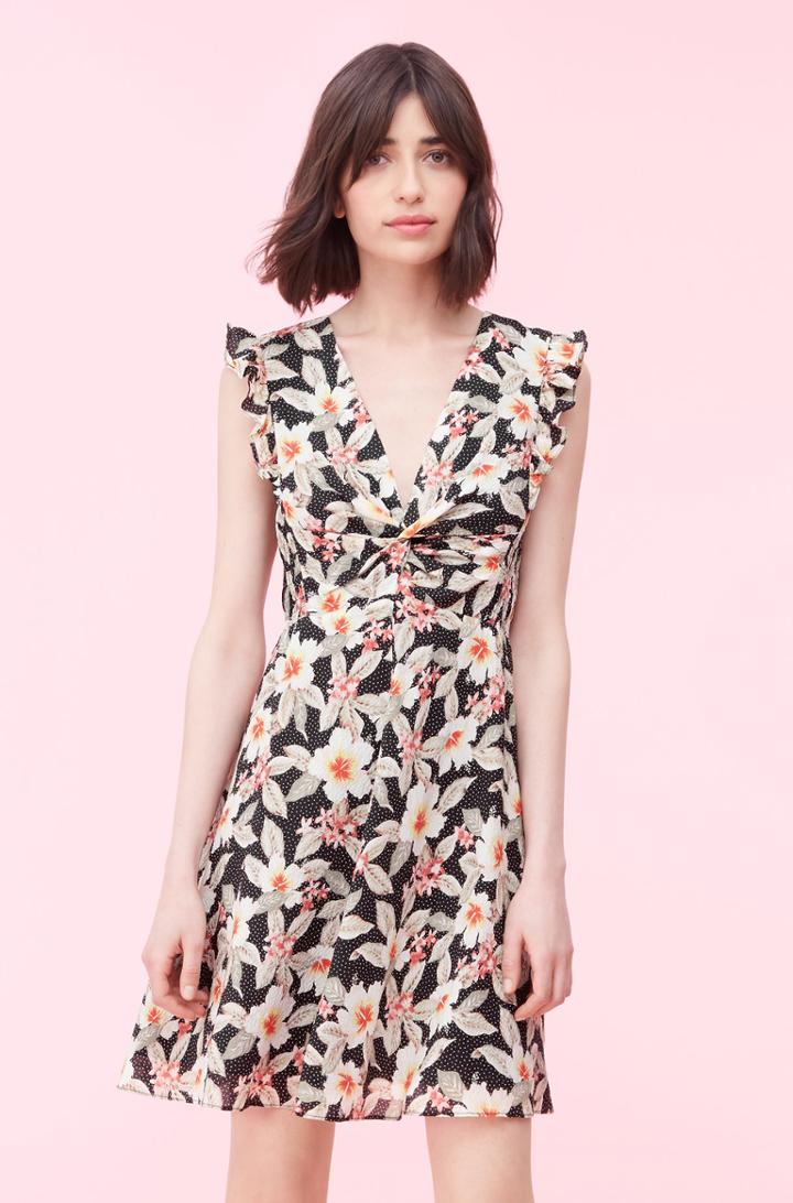 Rebecca Taylor Rebecca Taylor Kamea Fleur Silk Dress