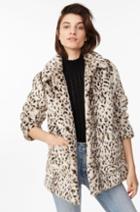Rebecca Taylor La Vie Lynx Faux Fur Coat