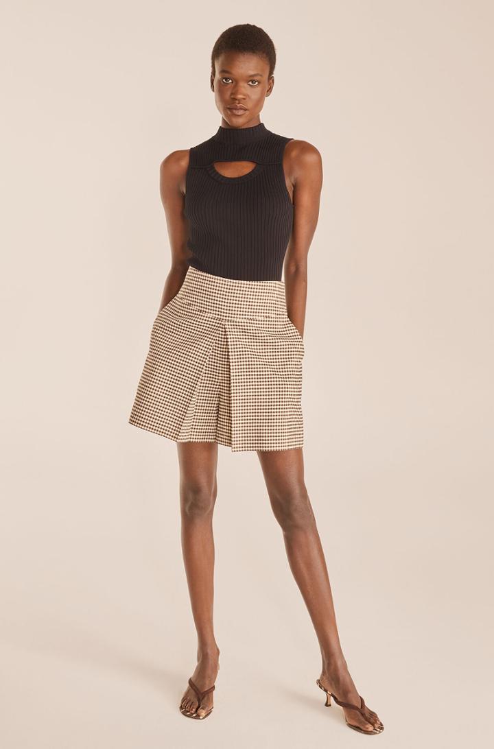 Rebecca Taylor Rebecca Taylor Spring Check Skort