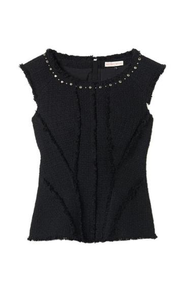 Rebecca Taylor Tweed Top