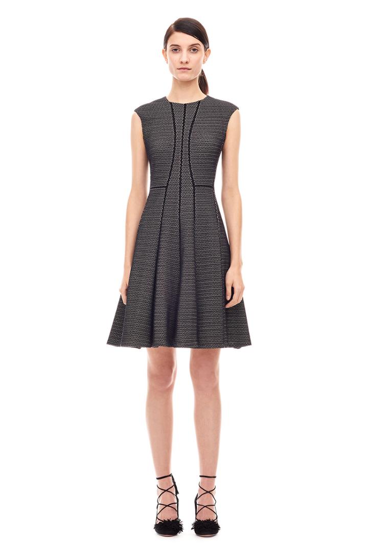 Rebecca Taylor Textured Stretch Knit Dress