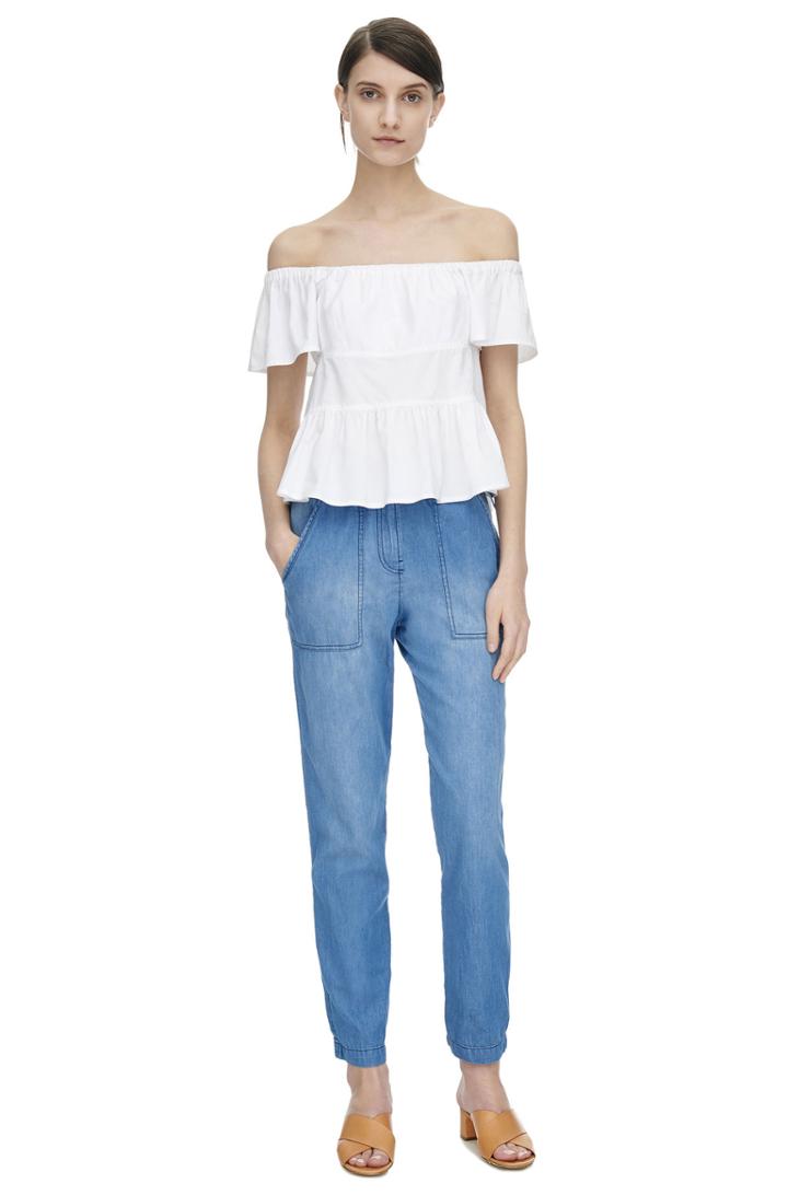 Rebecca Taylor Rebecca Taylor Chambray Pant 2 Chambray