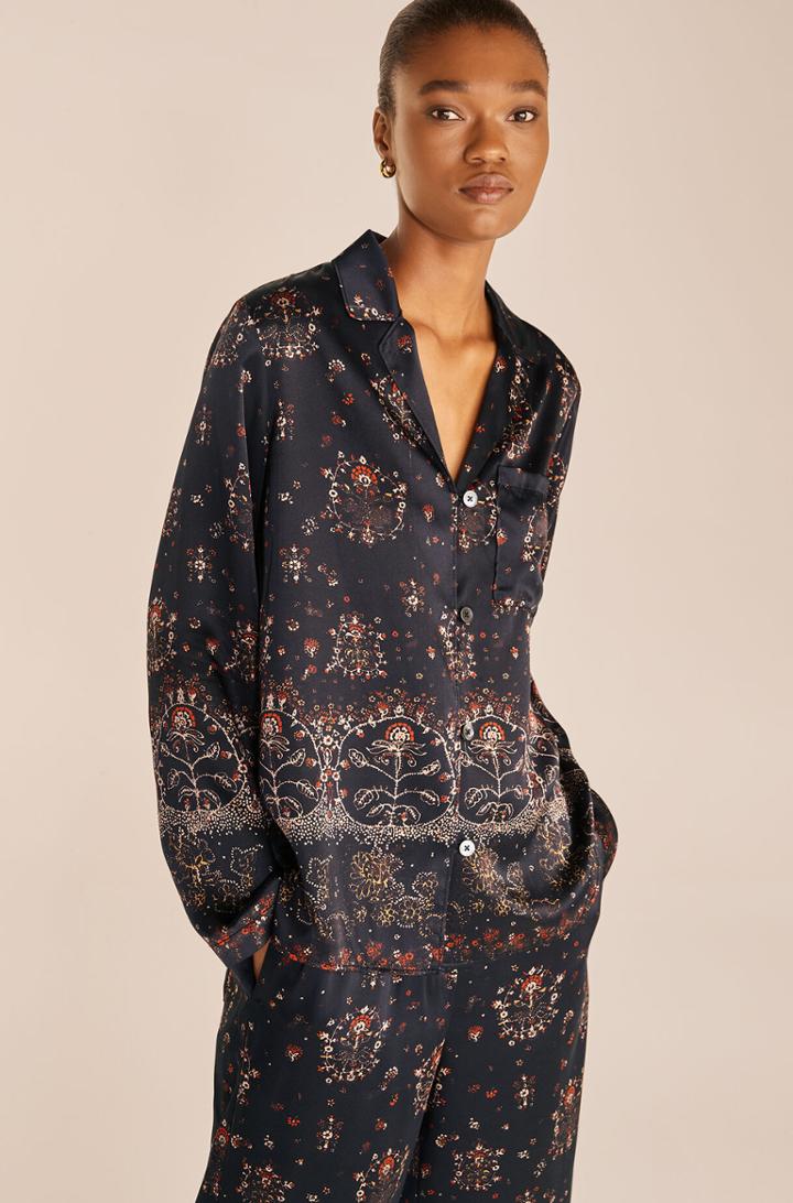 Rebecca Taylor Rebecca Taylor Gossamer Fleur Button Down