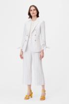 Rebecca Taylor Rebecca Taylor Tailored Stripe Suiting Jacket