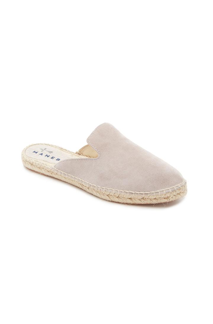 Rebecca Taylor Rebecca Taylor Manebi Suede Mules Grey Sky, Size 5
