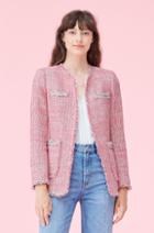 Rebecca Taylor Rebecca Taylor Pink Tweed Jacket