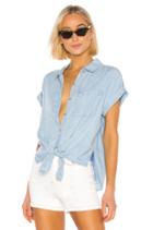 Mod Tie Front Shirt