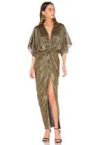 Twist Kimono Maxi Dress