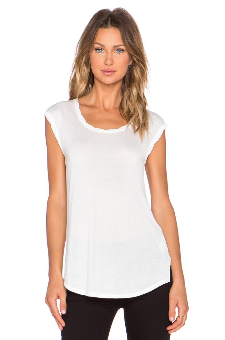 Twisted Cap Sleeve Tee