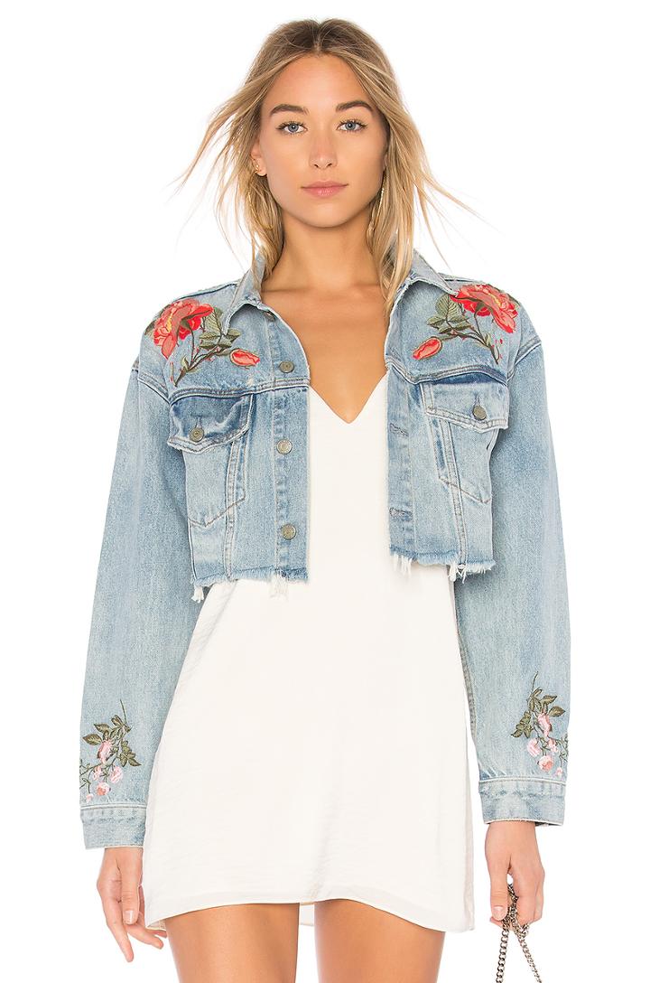 Eve Cropped Boyfriend Trucker Jacket
