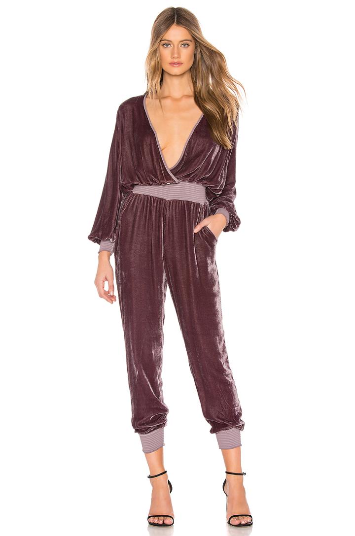 Ambrosia Velvet Jumpsuit