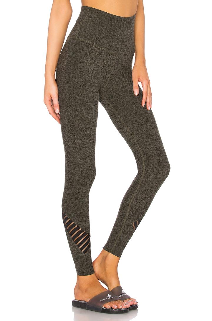 Spacedye Stacked And Sliced High Waisted Legging