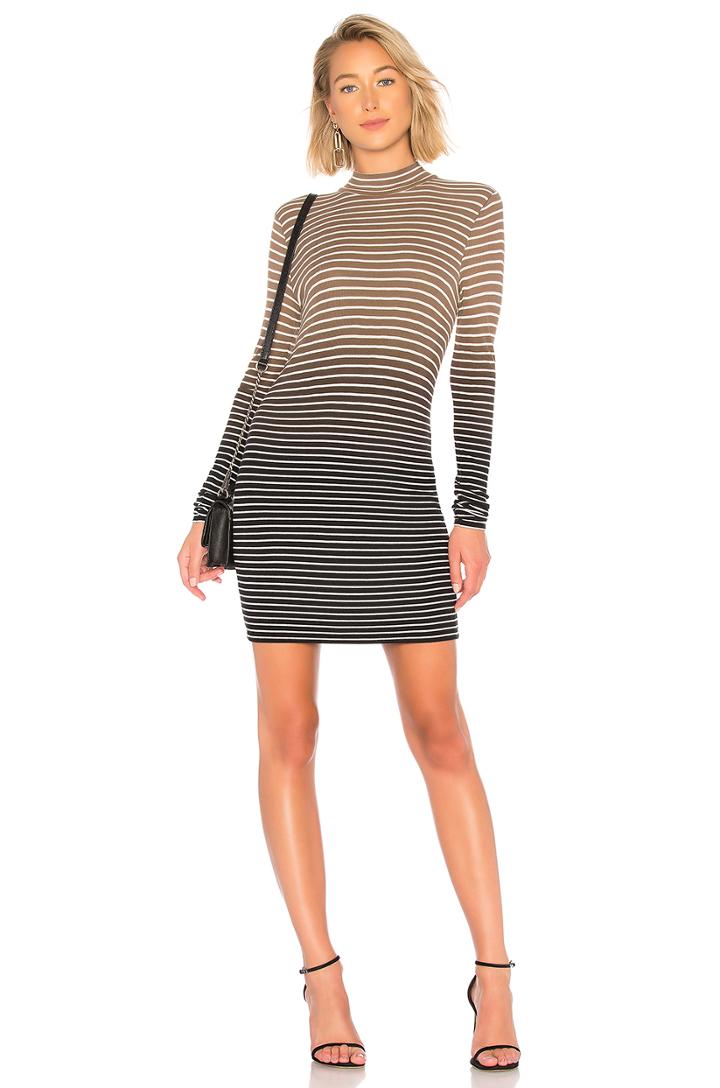 Dip Dye Stripe Dress