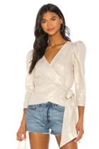 Linen Wrap Top
