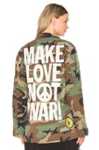 Make Love Not War Jacket