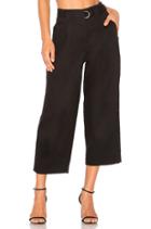 Belted Crop Waist Pant