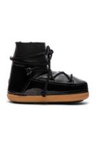 Gloss Boot With Lamb Shearling