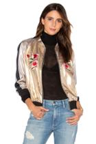 Embroidered Bomber Jacket