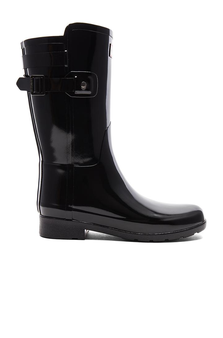 Original Refined Back Strap Short Gloss Boot