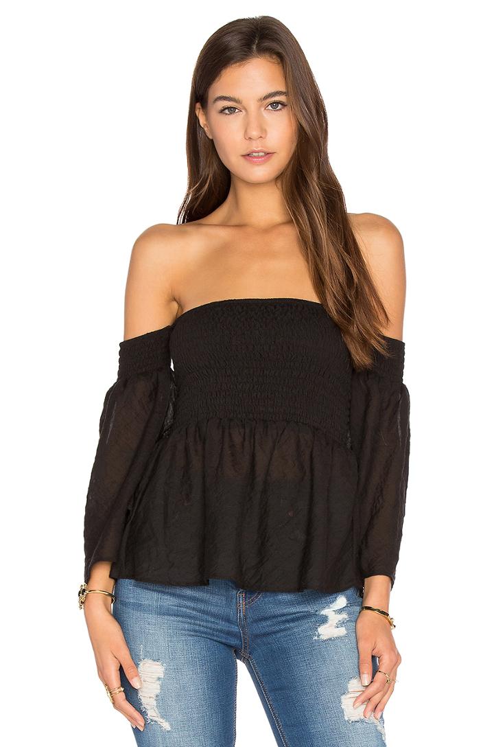 Plain And Simple Ruched Top
