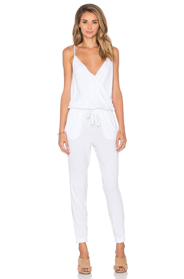 Supreme Jersey Surplice Jumpsuit
