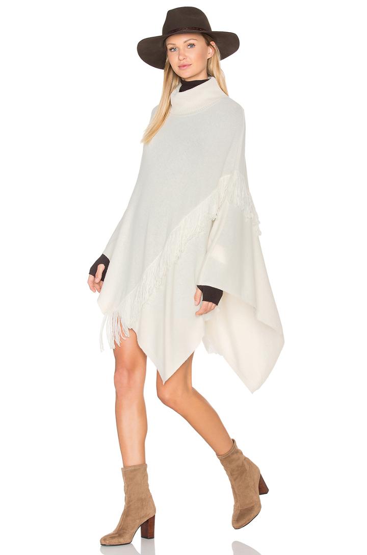 Lupe Fringe Poncho